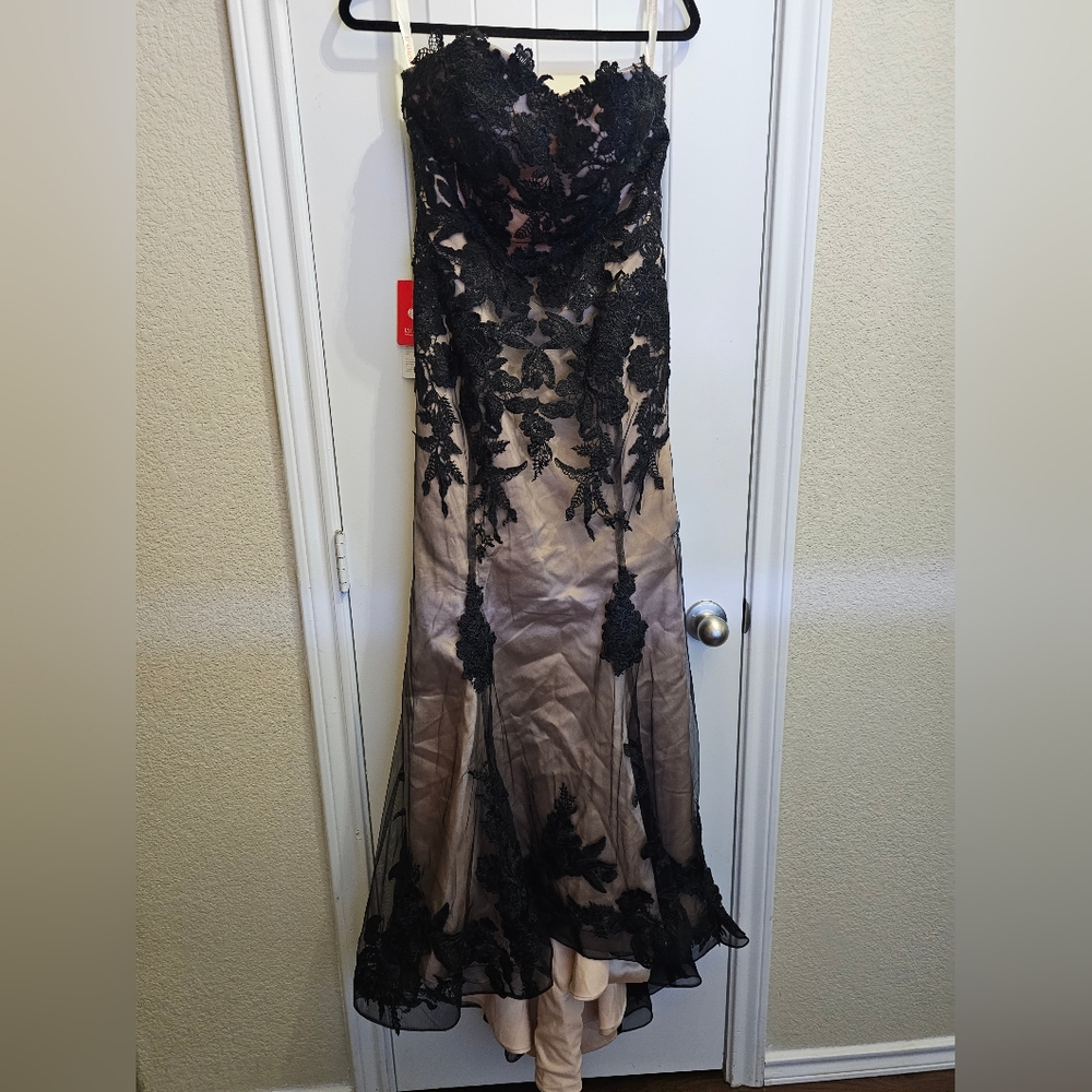 Black Lace Gown By JJs House